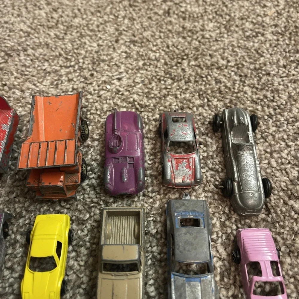 36 1950s Tootsie Toys Car Truck Lot USA Rodster Porsche Chevy Pontiac Dragster +
